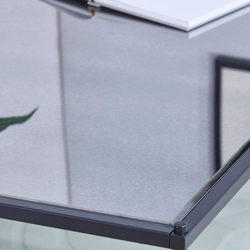 Matt Black Squared Coffee Table - Al Rugaib Furniture