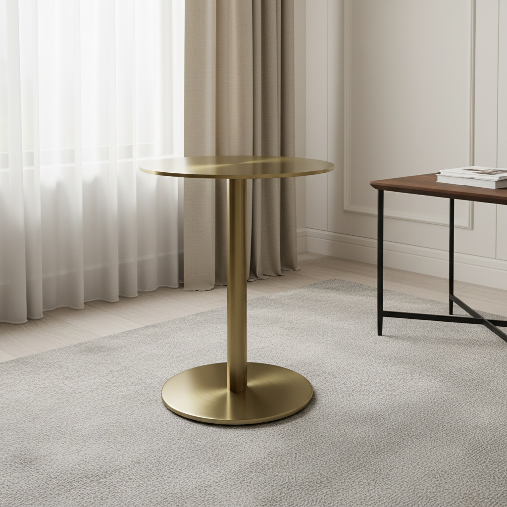 Matte Gold C Table Accent & End Tables| Roots Furniture