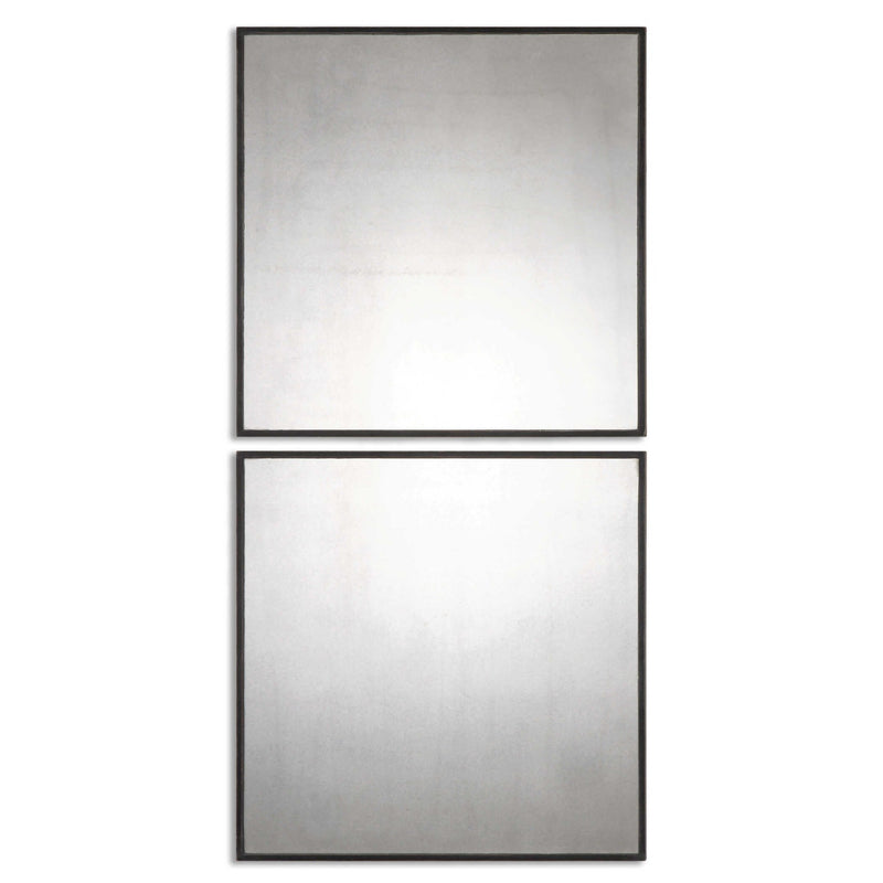 Matty Square Mirrors, S/2 - Al Rugaib Furniture