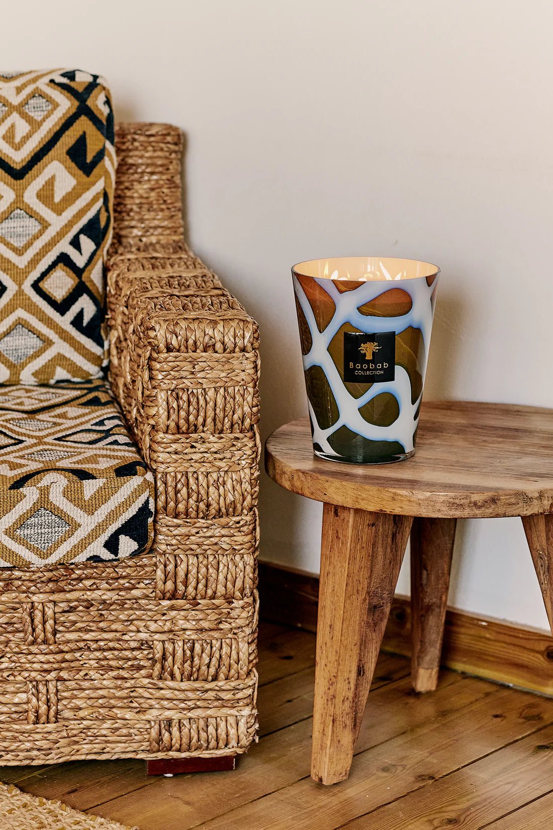 Maxi Max Stones Agate Candles| Baobab Collection