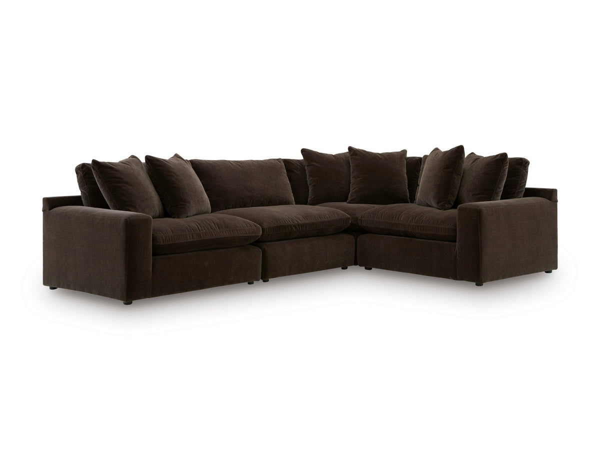 Maxton Heights 4-Piece Sectional Sectionals| Ashley Homestore