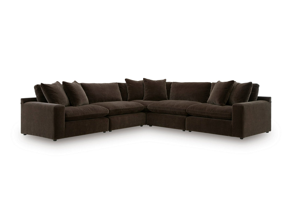 Maxton Heights 5-Piece Sectional Sectionals| Ashley Homestore