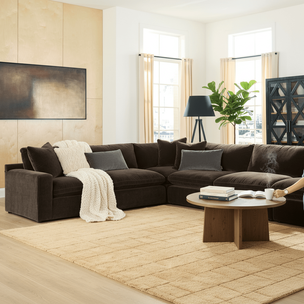 Maxton Heights 8-Piece Sectional Sectionals| Ashley Homestore