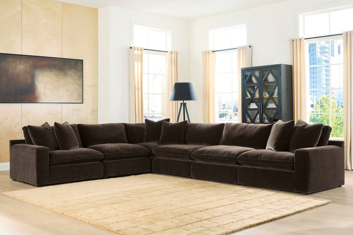 Maxton Heights 8-Piece Sectional Sectionals| Ashley Homestore