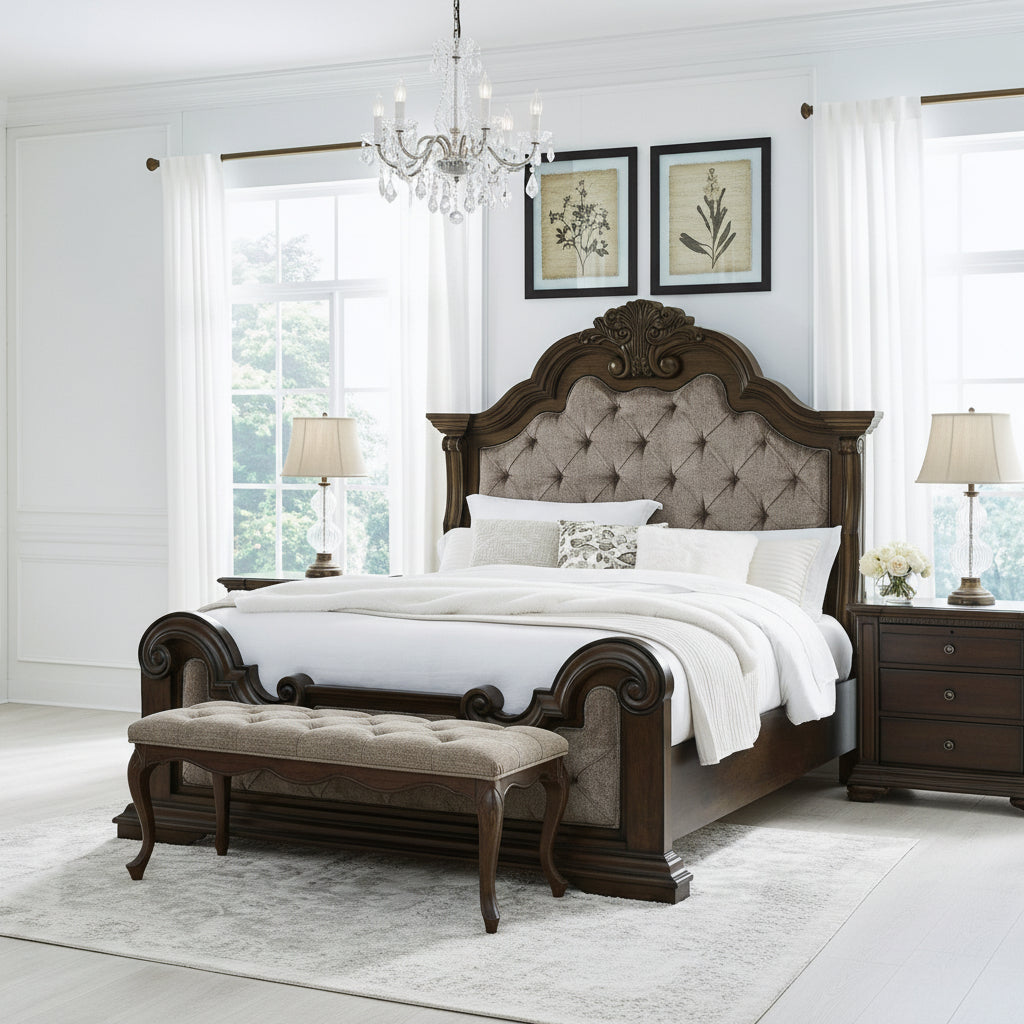 Maylee California King Upholstered Bed Beds| Ashley Homestore