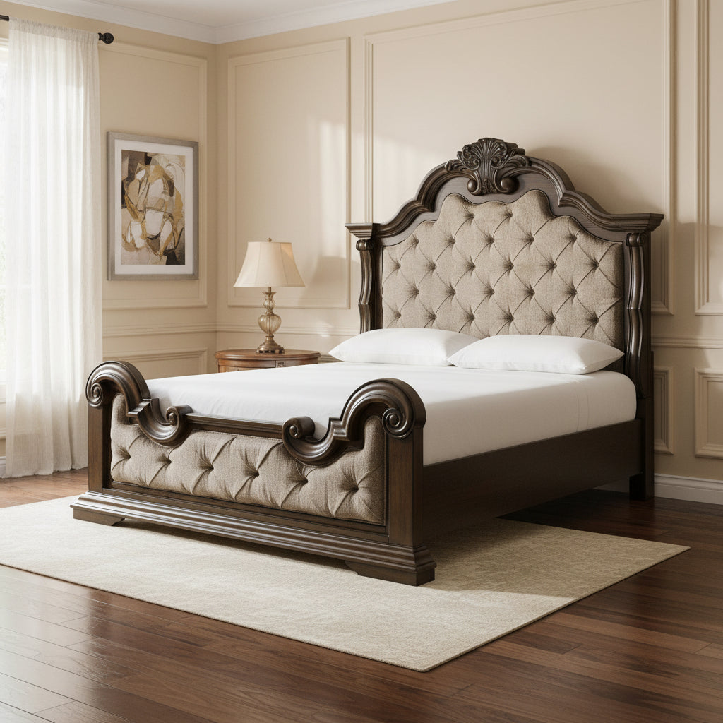 Maylee King Upholstered Bed Beds| Ashley Homestore