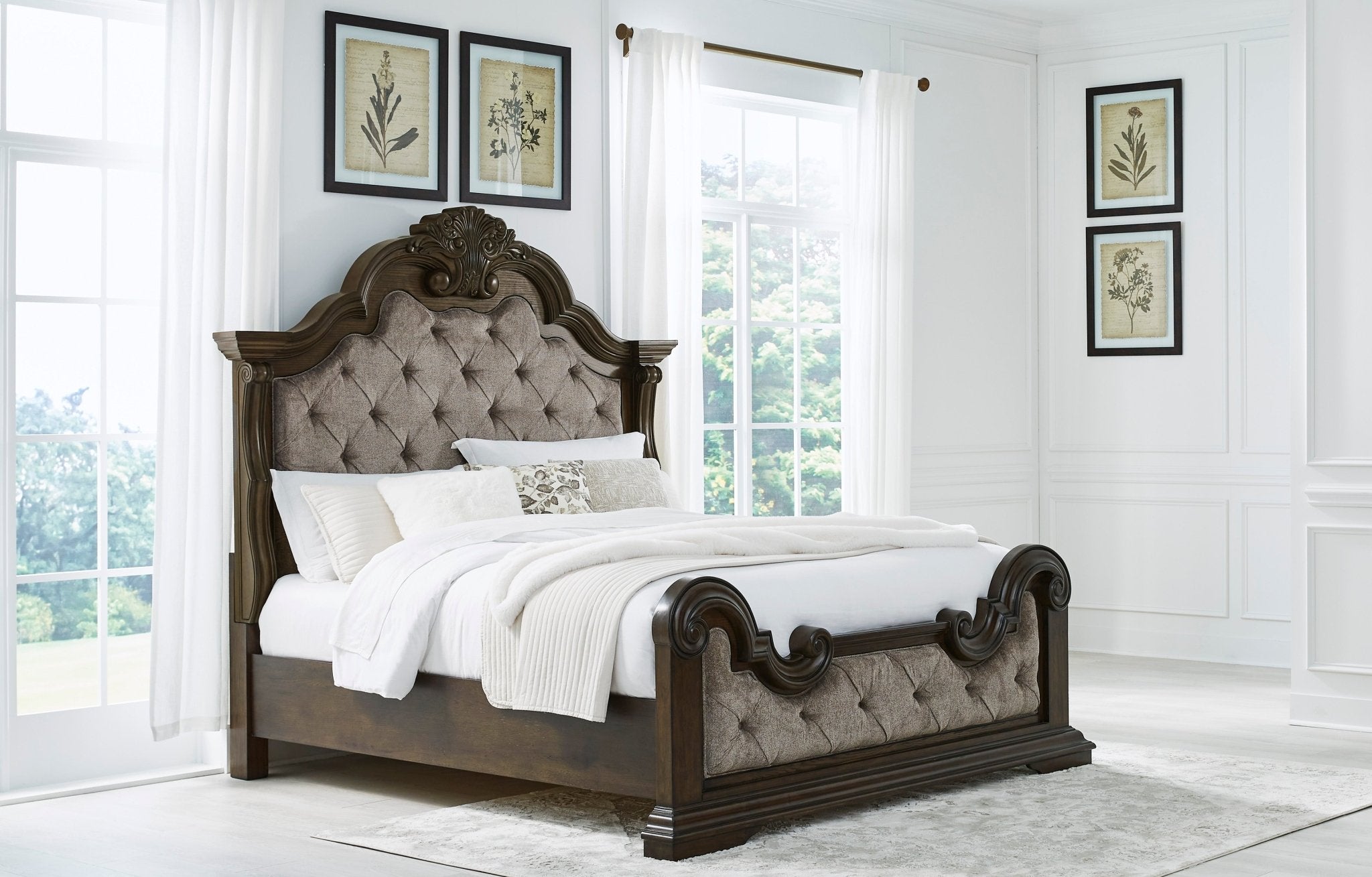 Maylee King Upholstered Bed Beds| Ashley Homestore