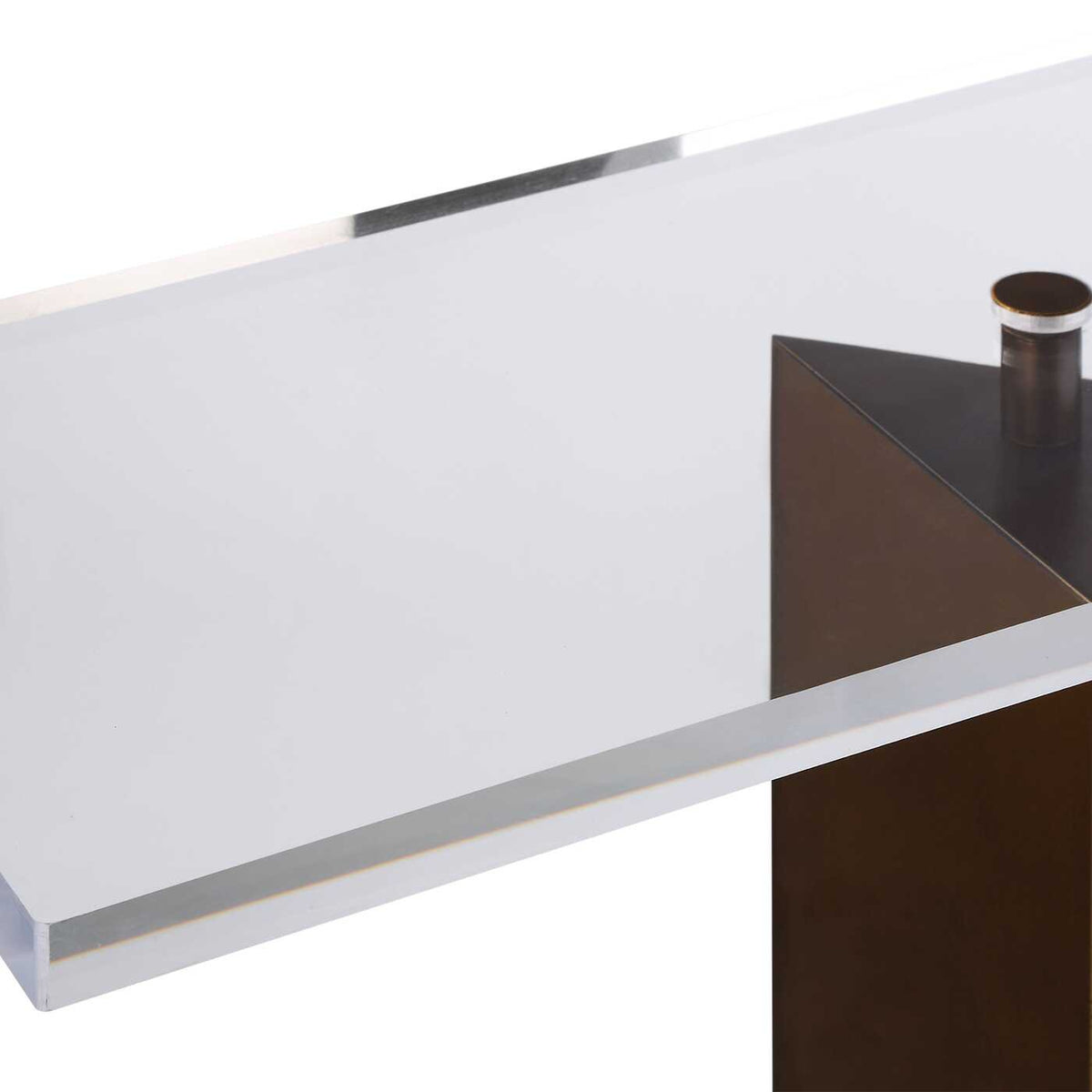 McElroy Modern Bronze Console Table Consoles & Sideboards| Uttermost