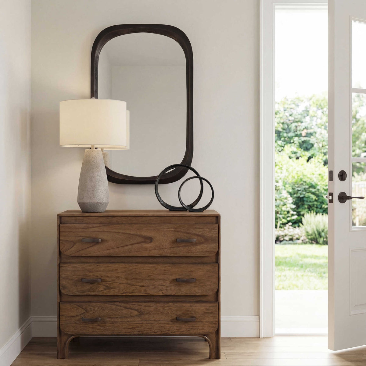 McKagan 3 Drawer Mindi Wood Chest Cabinets & Chests| Uttermost