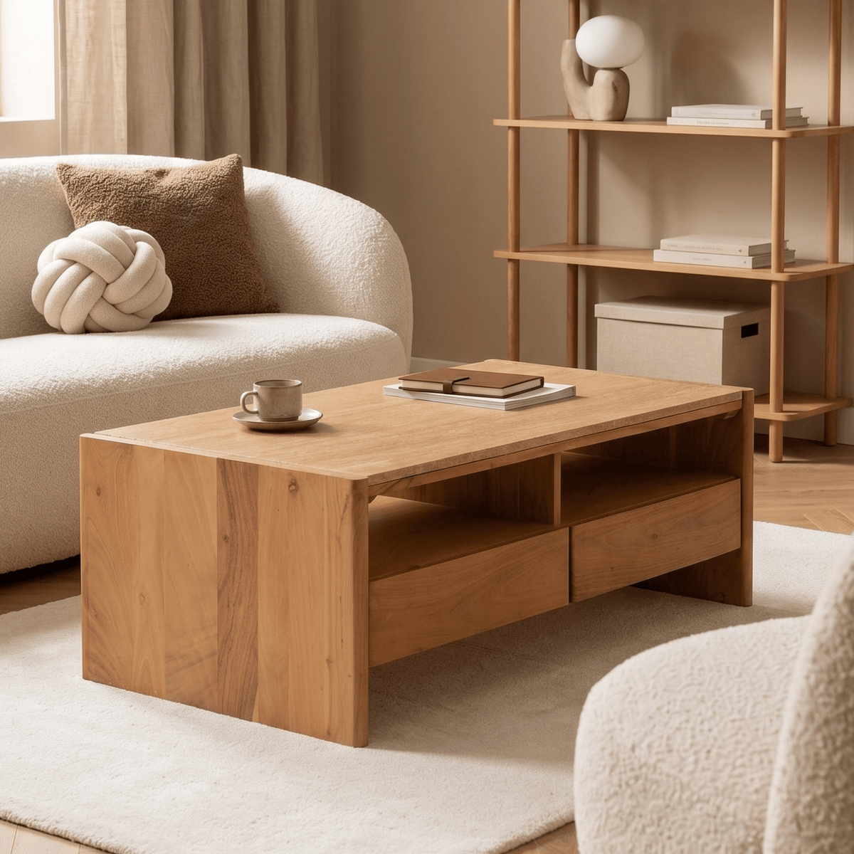 Meadowline Mango wood Coffee table Coffee Tables| Roots Furniture