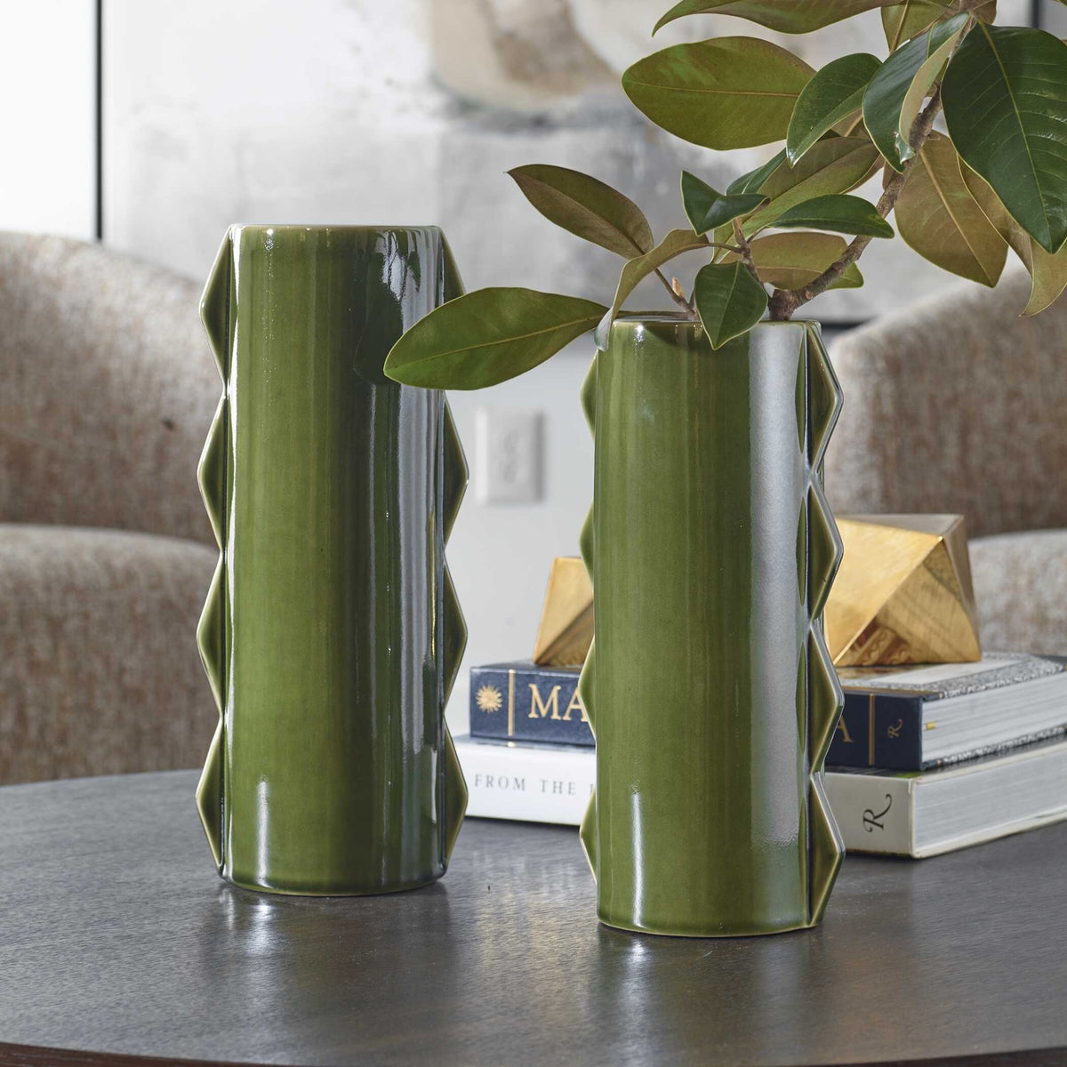 Meander Vases, S/2 Vases and Jars| Uttermost