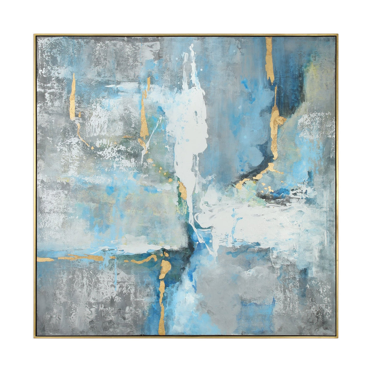 Meditation Hand Painted Canvas Wall Art| Uttermost