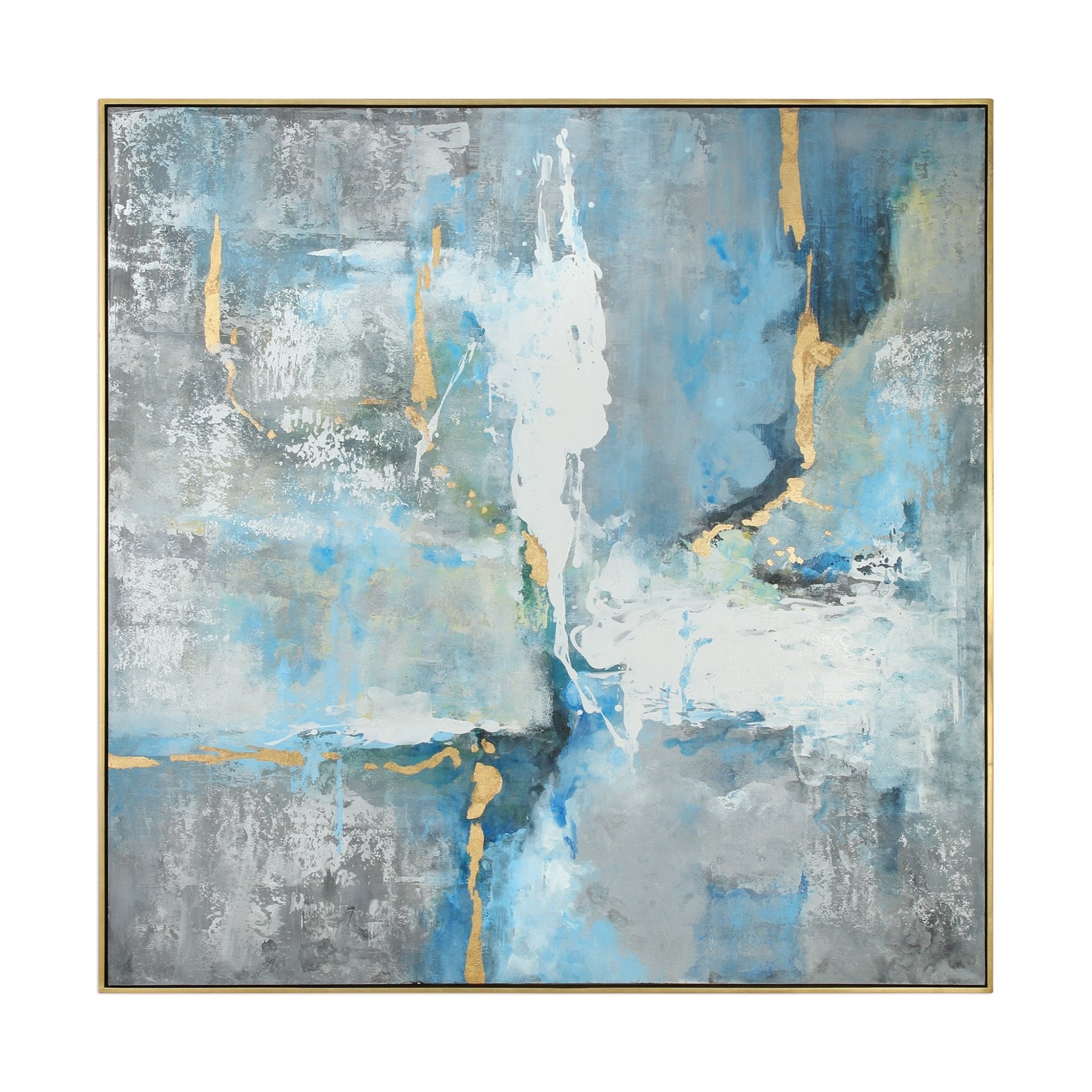 Meditation Hand Painted Canvas Wall Art| Uttermost