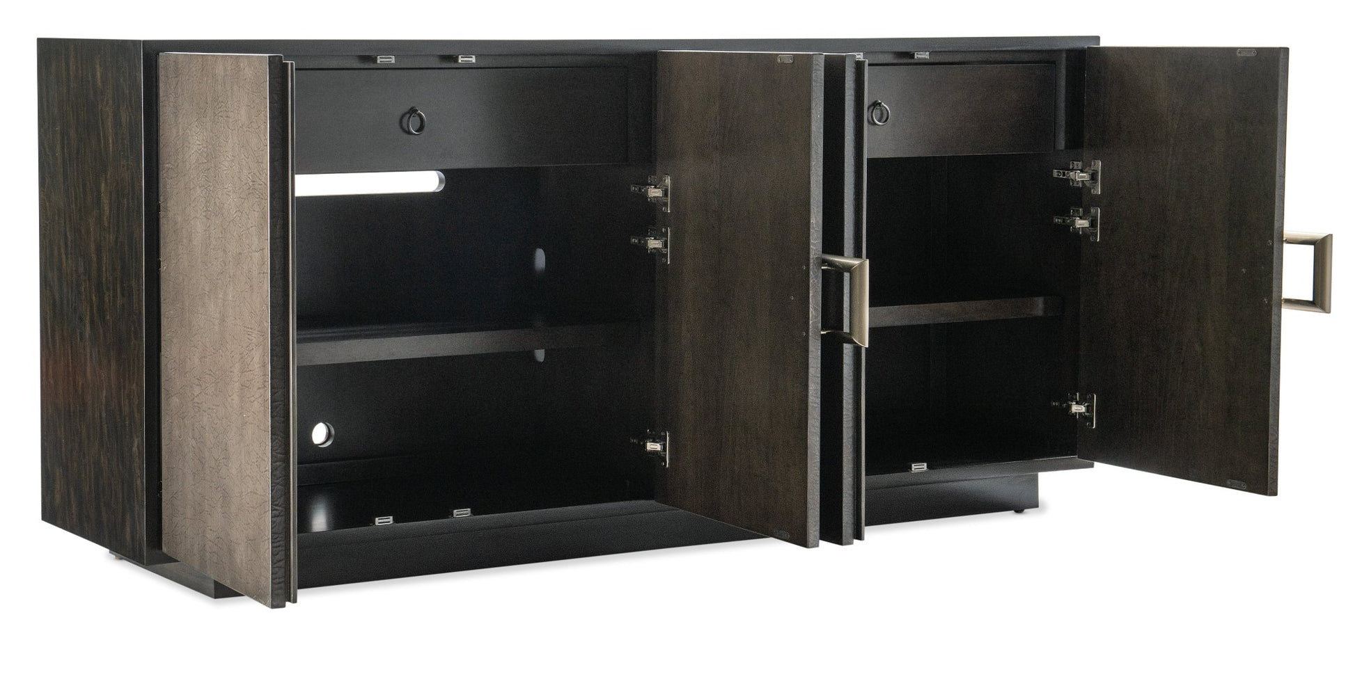 Melange Asher Four Door Entertainment Credenza TV Units| Hooker