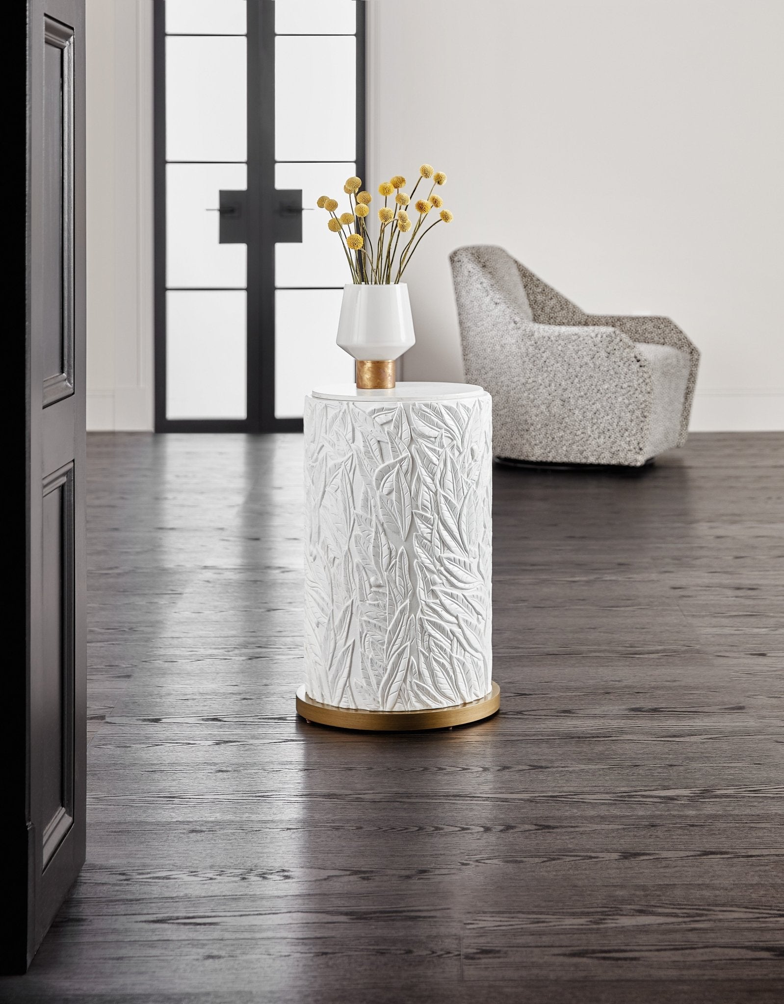 Melange Be-Leaf In Me Accent Table Accent & End Tables| Hooker