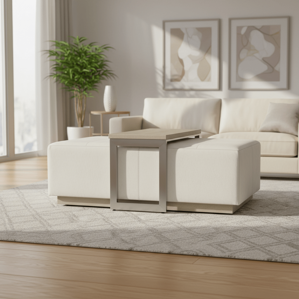 Melange Bridged Cocktail Table Coffee Tables| Hooker