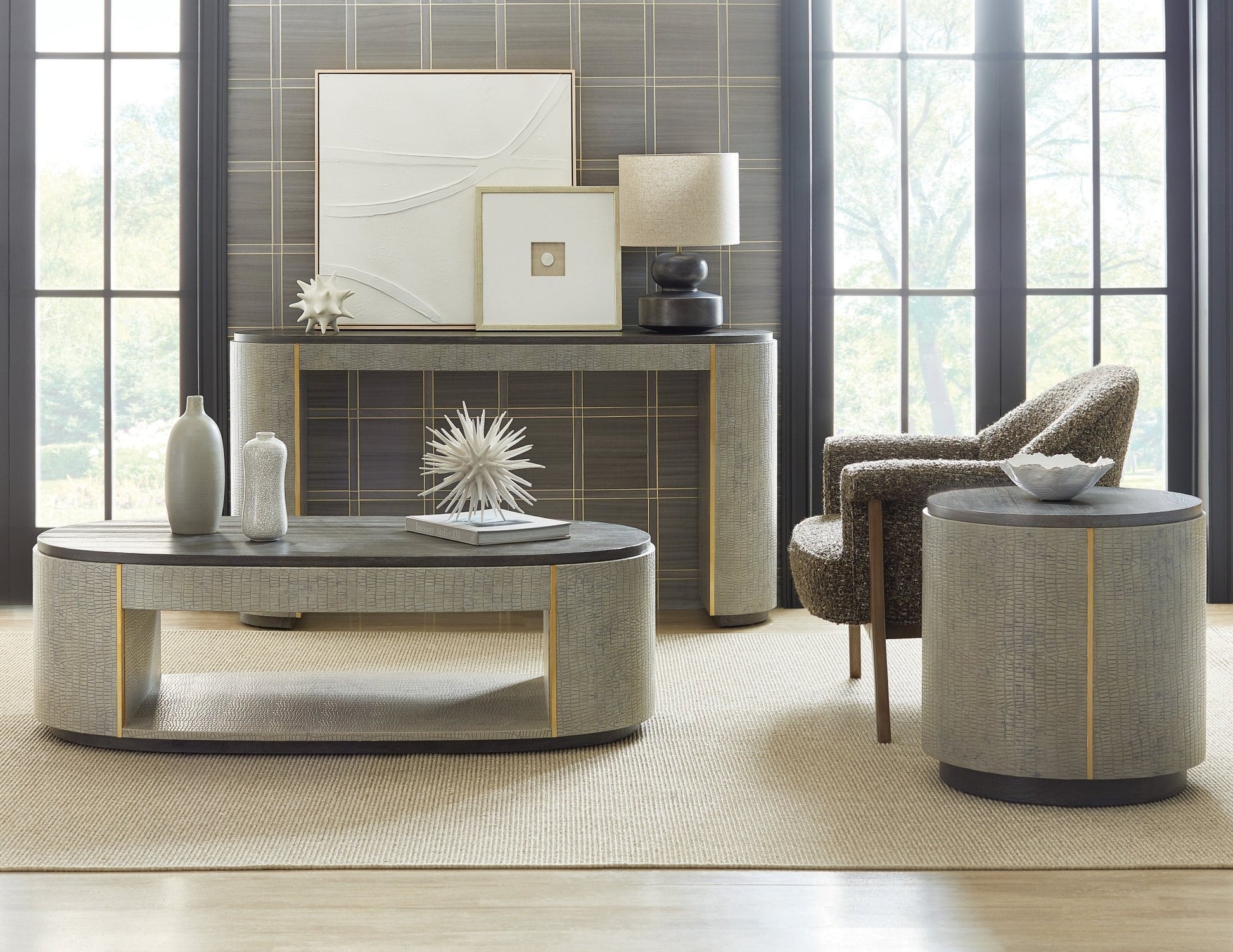 Melange Dylian Console Table Consoles & Sideboards| Hooker