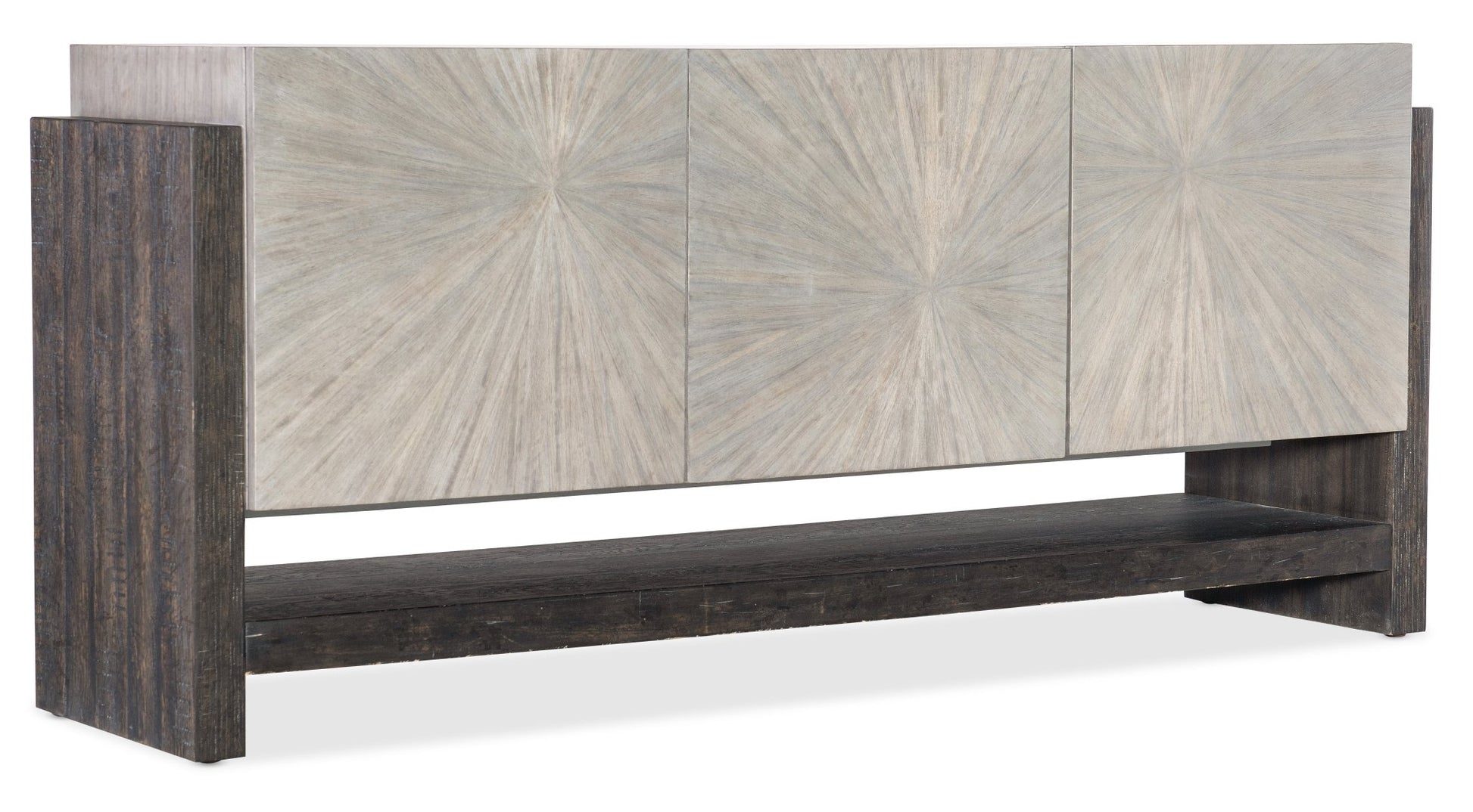 Melange Ground Perspective Credenza TV Units| Hooker