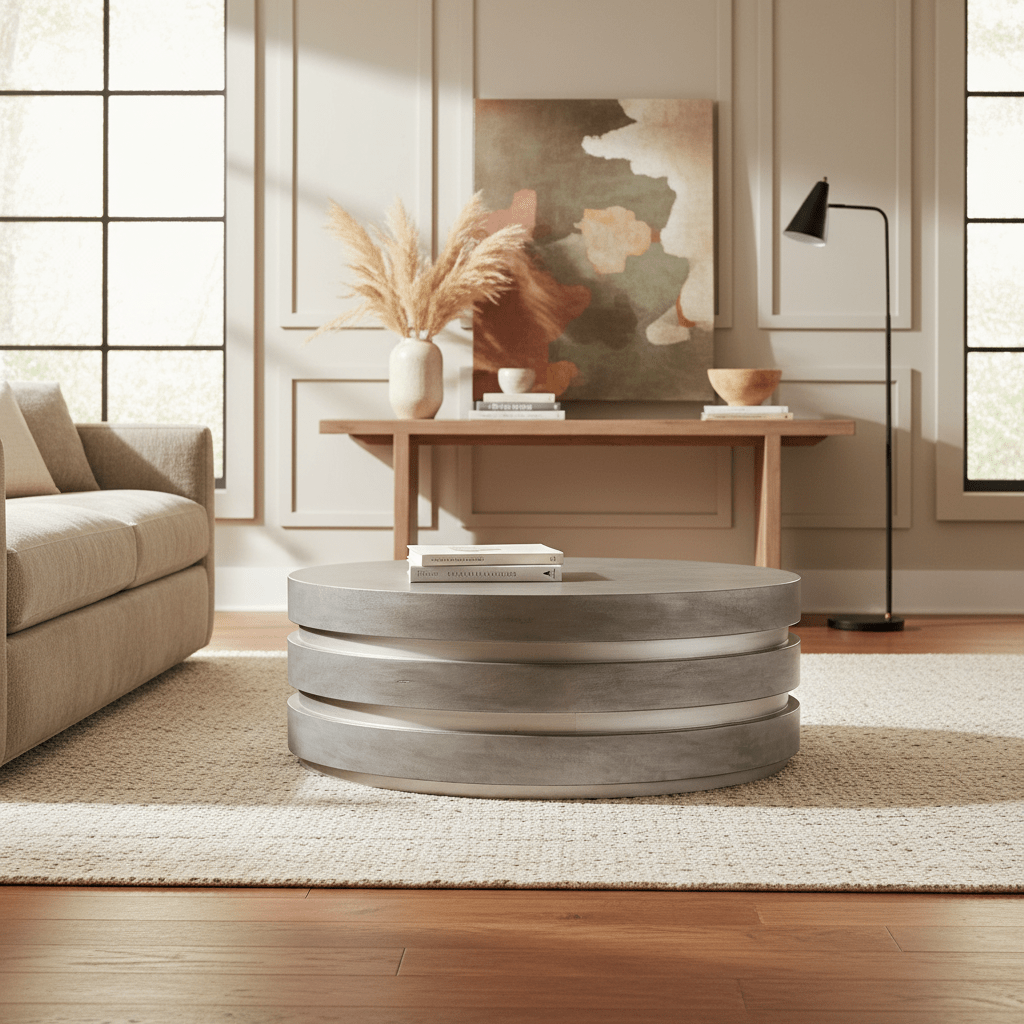 Melange Guilded Cocktail Table Coffee Tables| Hooker