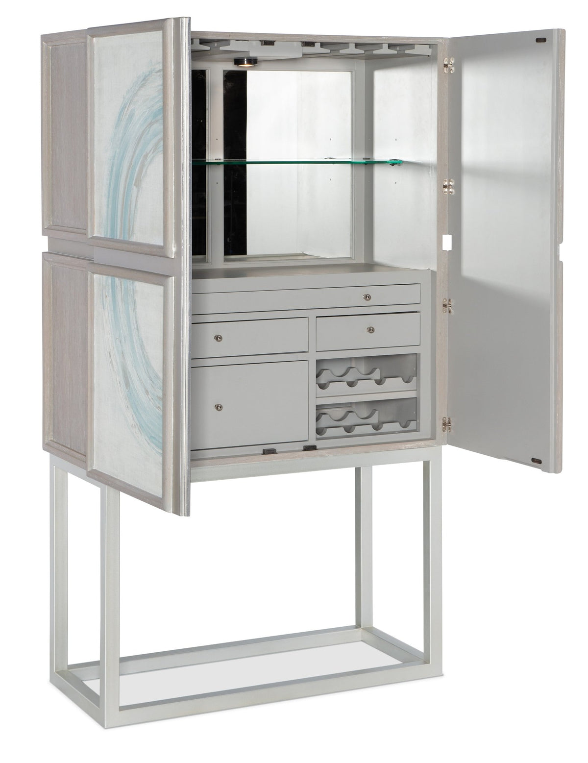 Melange Kandin Bar Cabinet Cabinets & Chests| Hooker