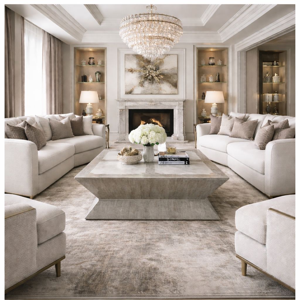Melange Korena Square Cocktail Table Coffee Tables| Hooker
