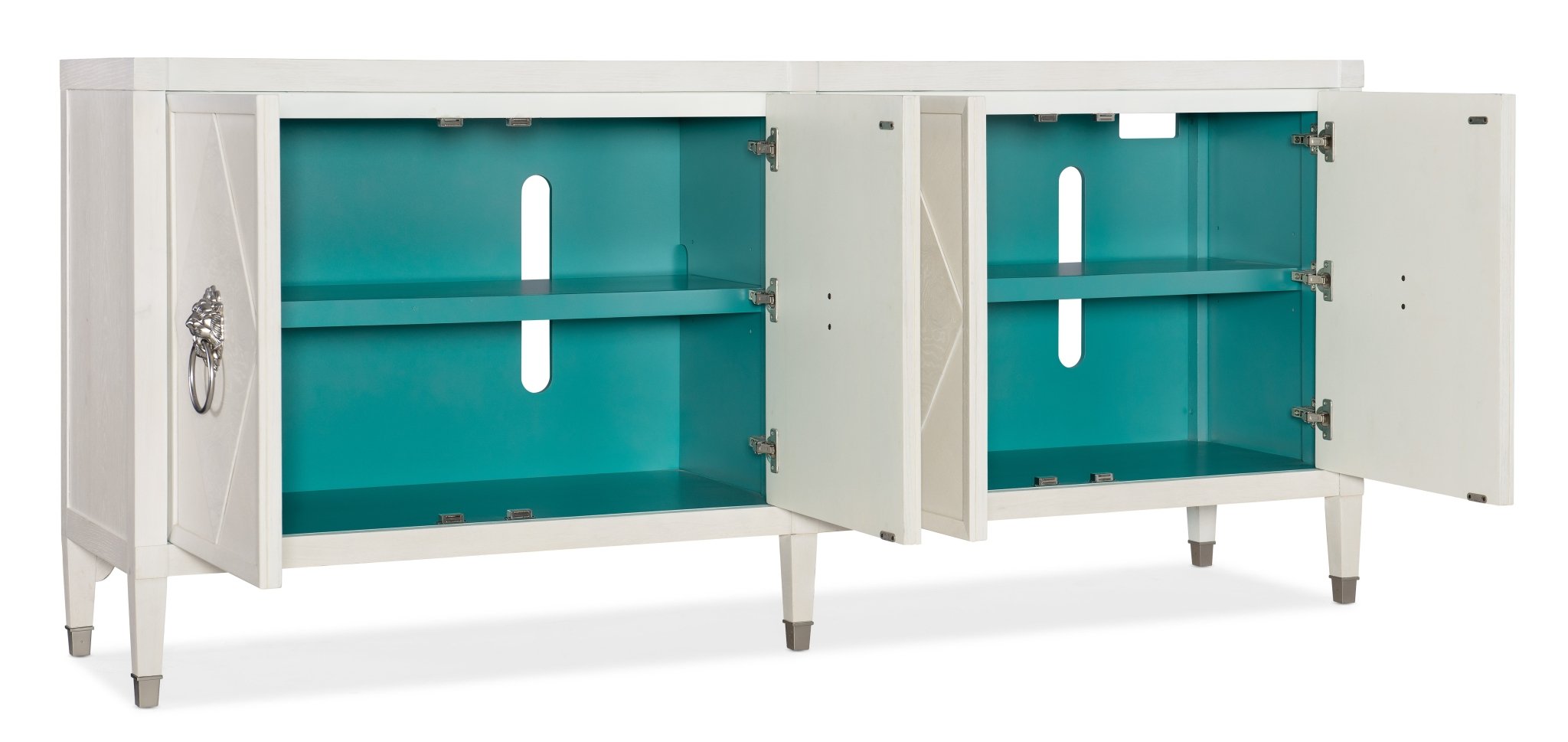 Melange Leo Four Door Credenza TV Units| Hooker