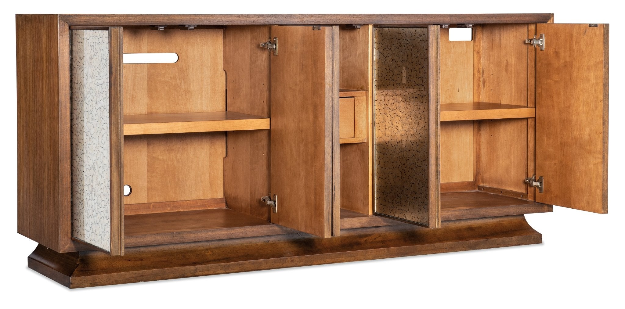 Melange Lloyds Leopard Entertainment Credenza TV Units| Hooker