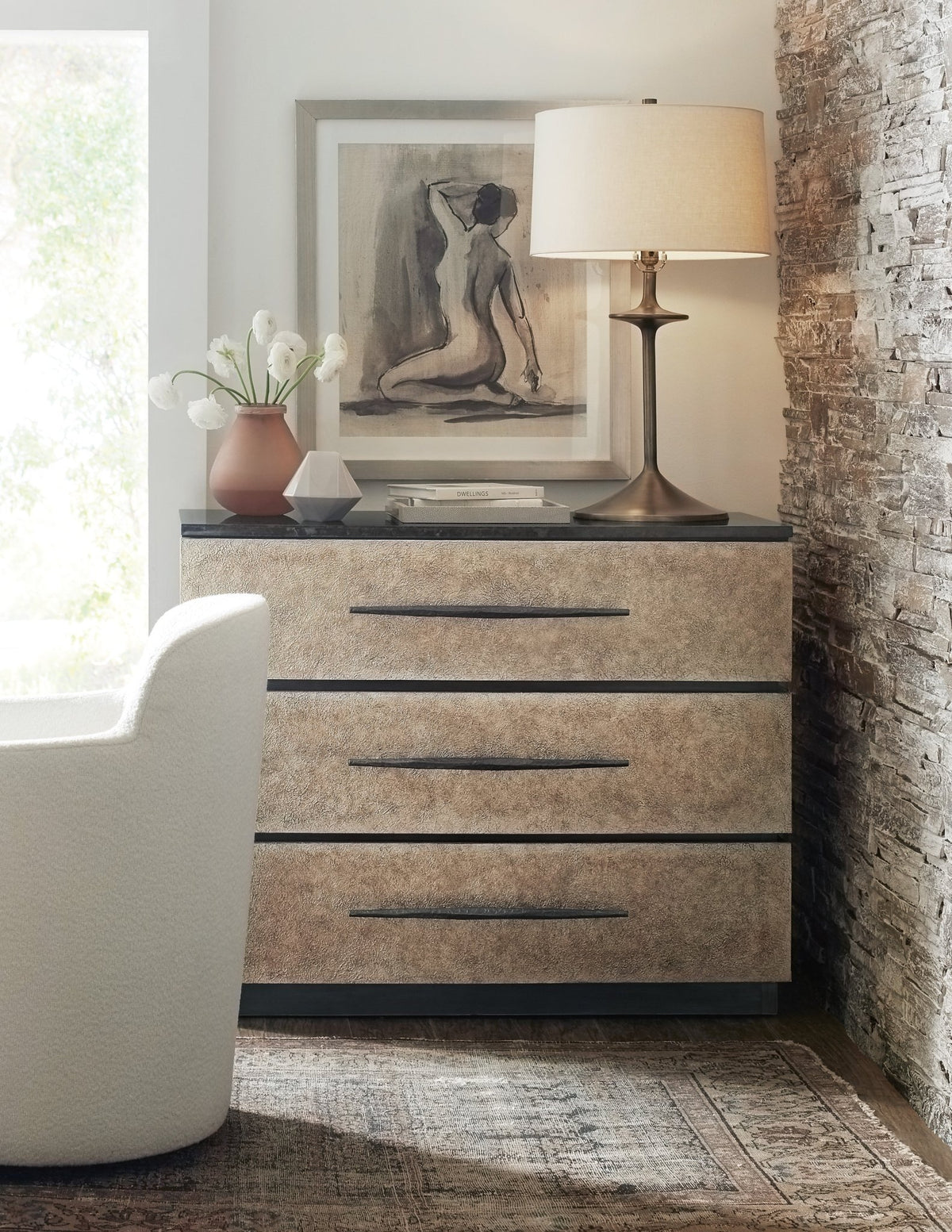 Melange Stacked Chest Cabinets & Chests| Hooker