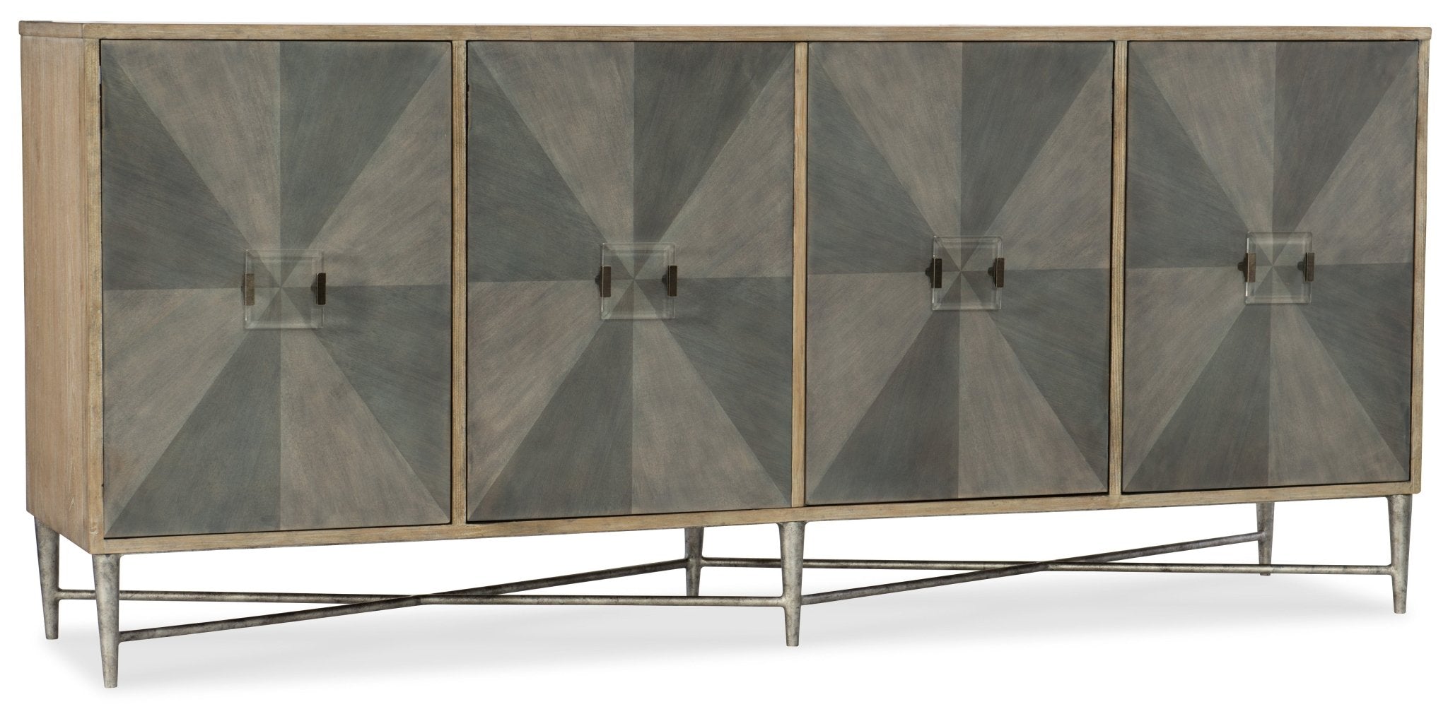 Melange Zola Four-Door Credenza Hooker