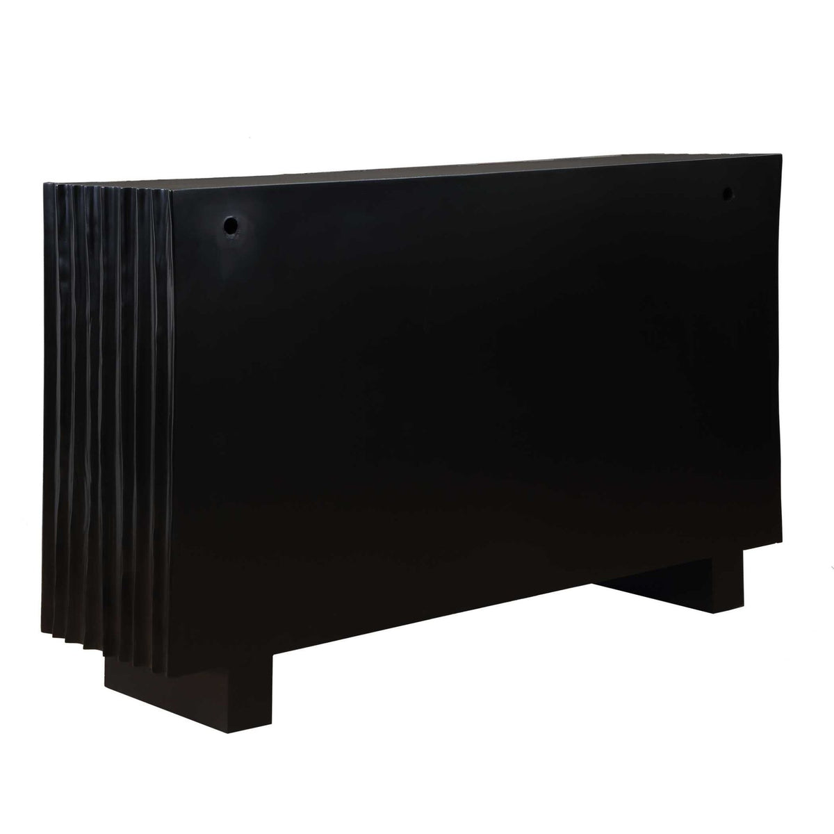 Mercado Black 3 Door Cabinet Cabinets & Chests| Uttermost
