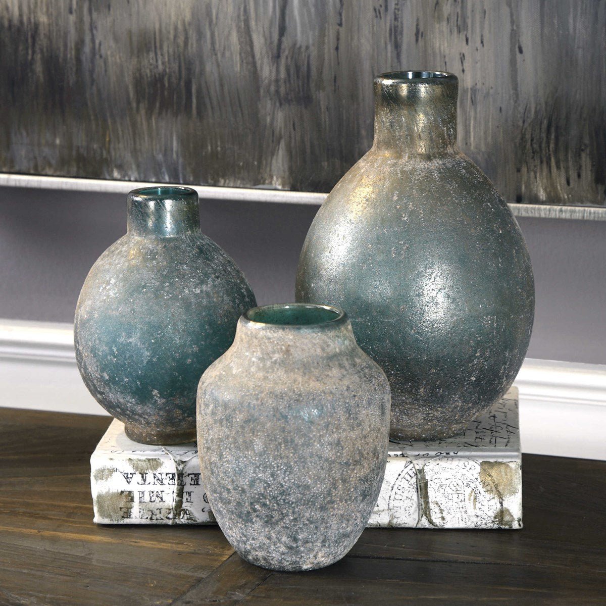 Mercede Vases, S/3 Vases and Jars| Uttermost