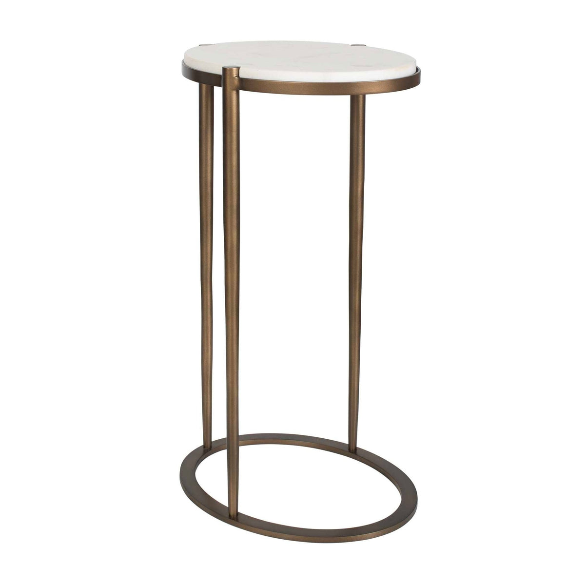 Mercier Round Marble Accent Table Accent & End Tables| Uttermost