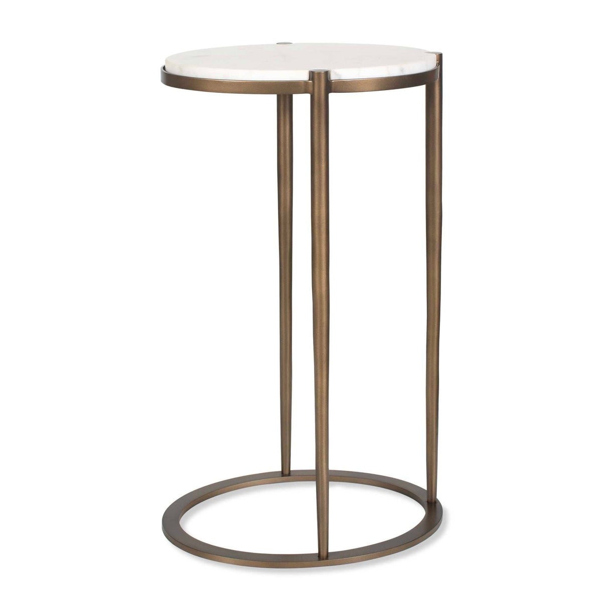 Mercier Round Marble Accent Table Accent & End Tables| Uttermost