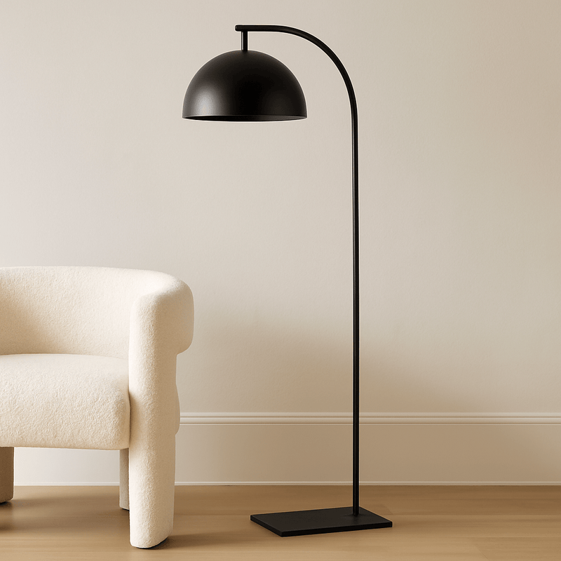 Meridian floor lamp - Black - Al Rugaib Furniture