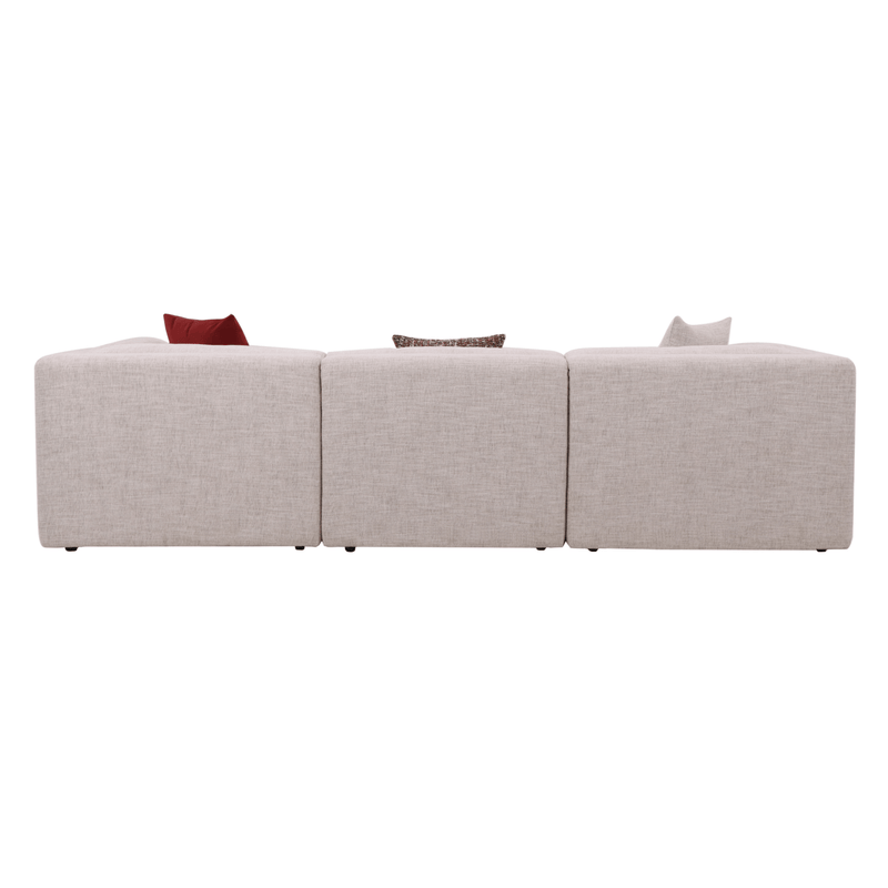Meryl Beige Sectional - Al Rugaib Furniture