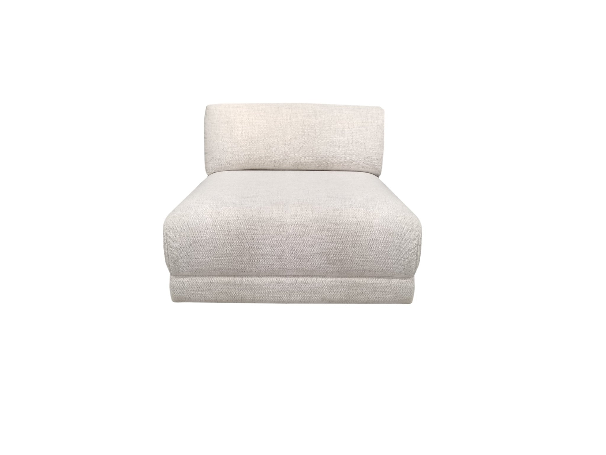 Meryl Beige Sectional Armless (94cm) Sectionals| AlRugaib Furniture