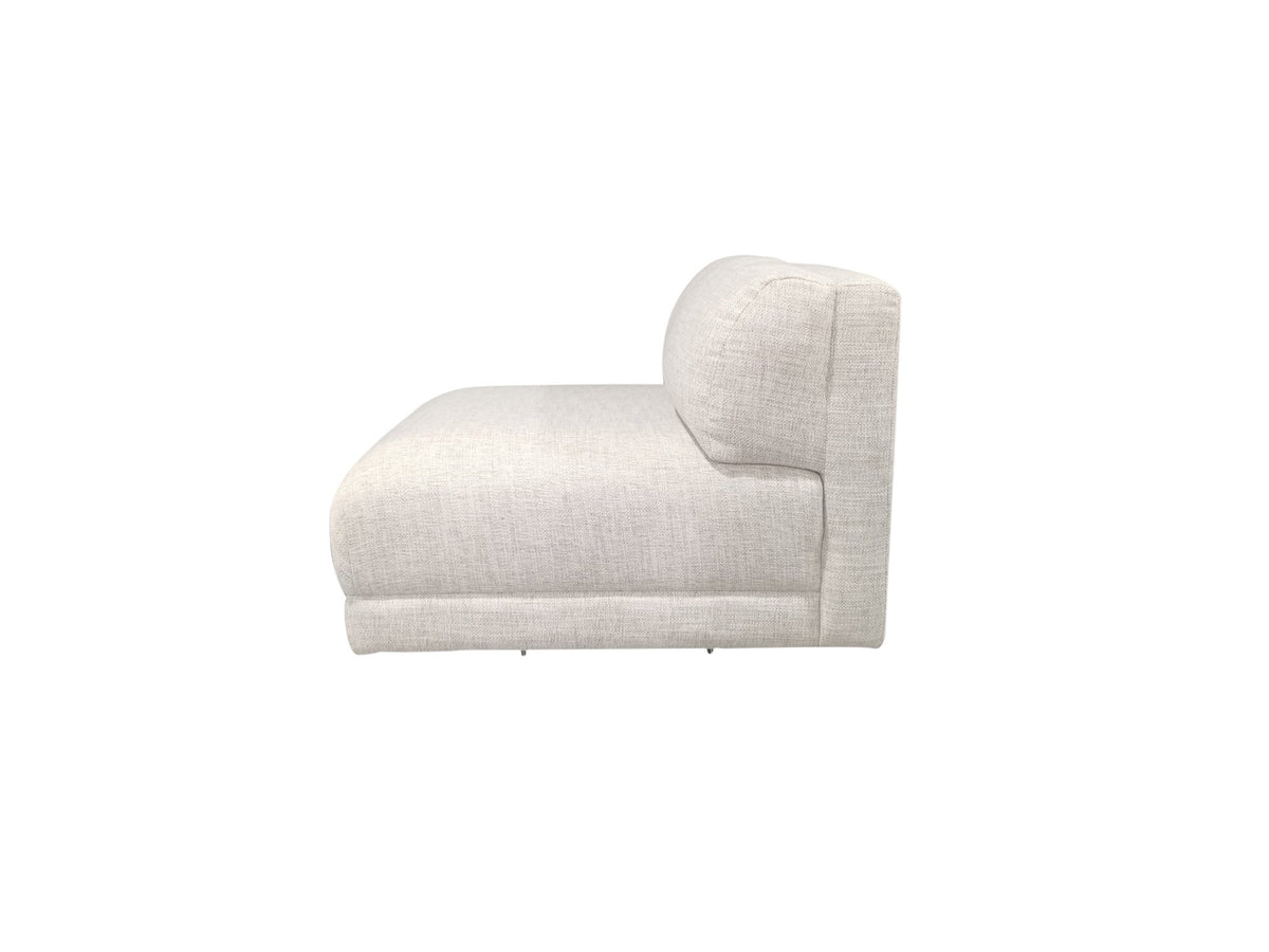 Meryl Beige Sectional Armless (94cm) Sectionals| AlRugaib Furniture