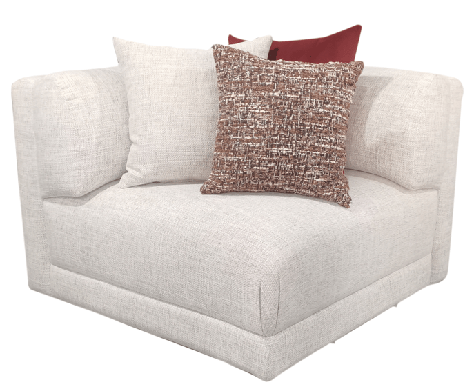 Meryl Beige Sectional Corner (107cm) - Al Rugaib Furniture