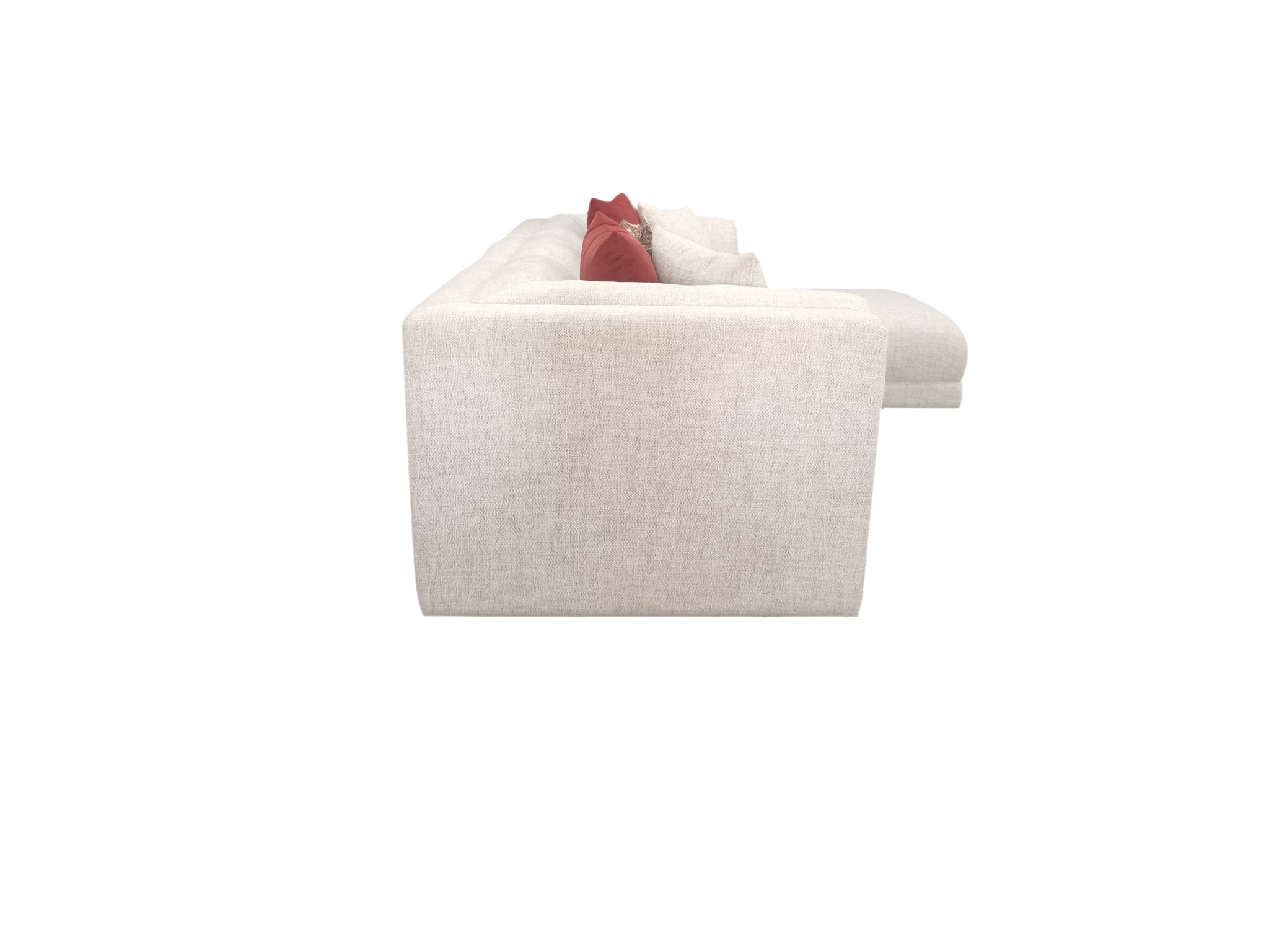 Meryl Beige Sectional Corner (107cm) Sectionals| AlRugaib Furniture