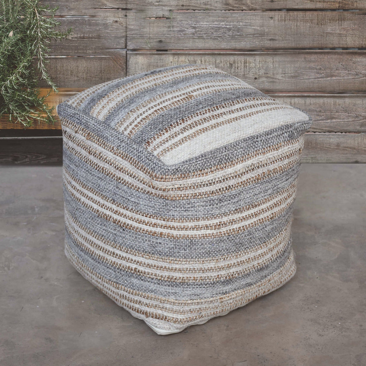 Mesick Pouf Table Decors| Uttermost