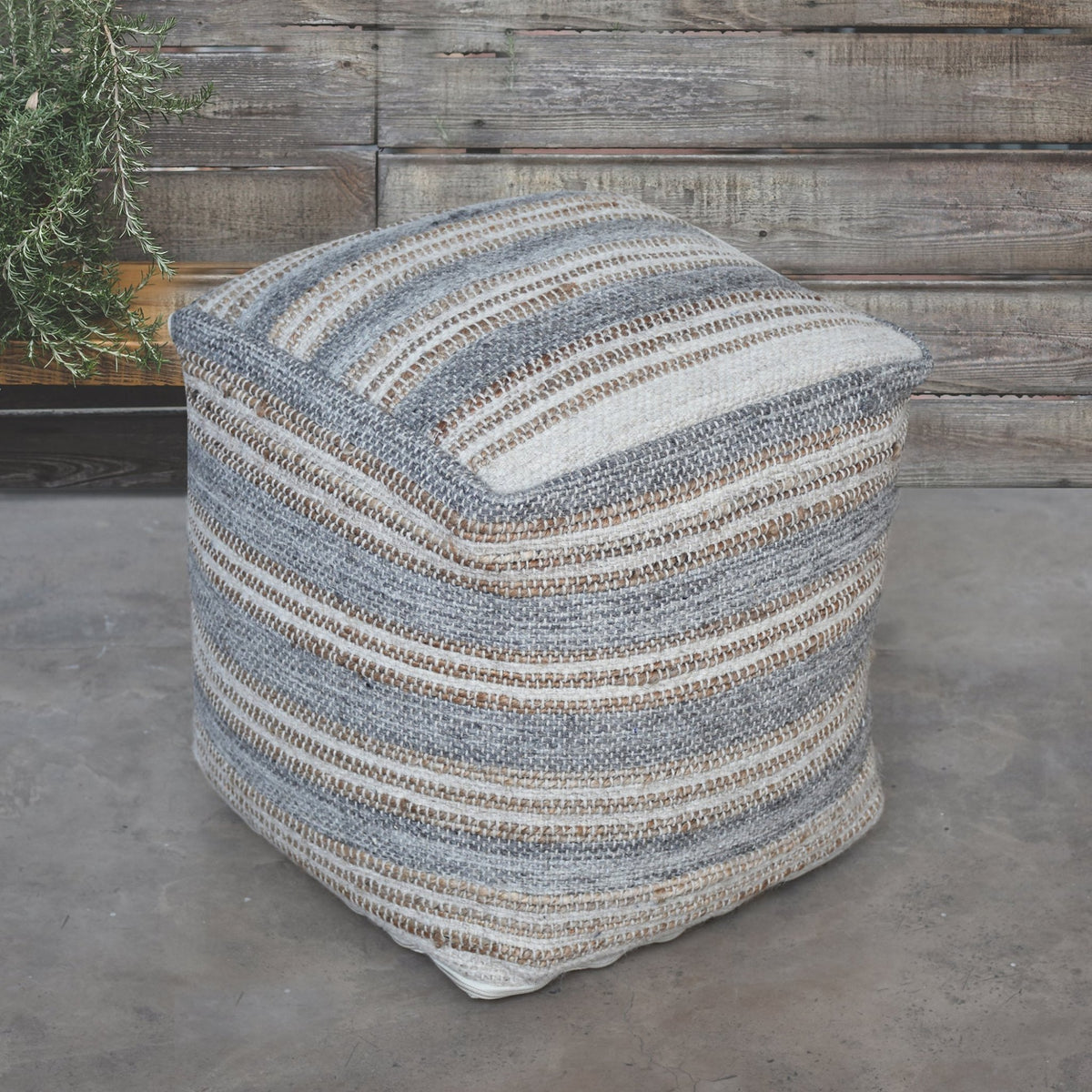 Mesick Pouf Table Decors| Uttermost
