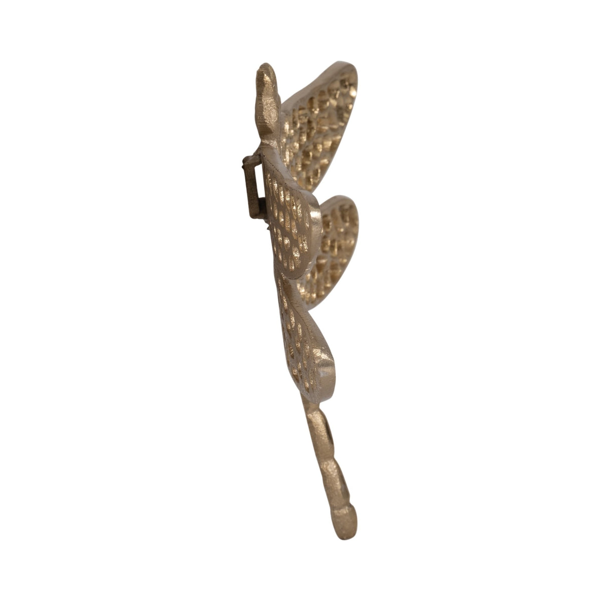 Metal, 10" Dragonfly W/ Cutouts , Gold Table Decors| Sagebrook Home