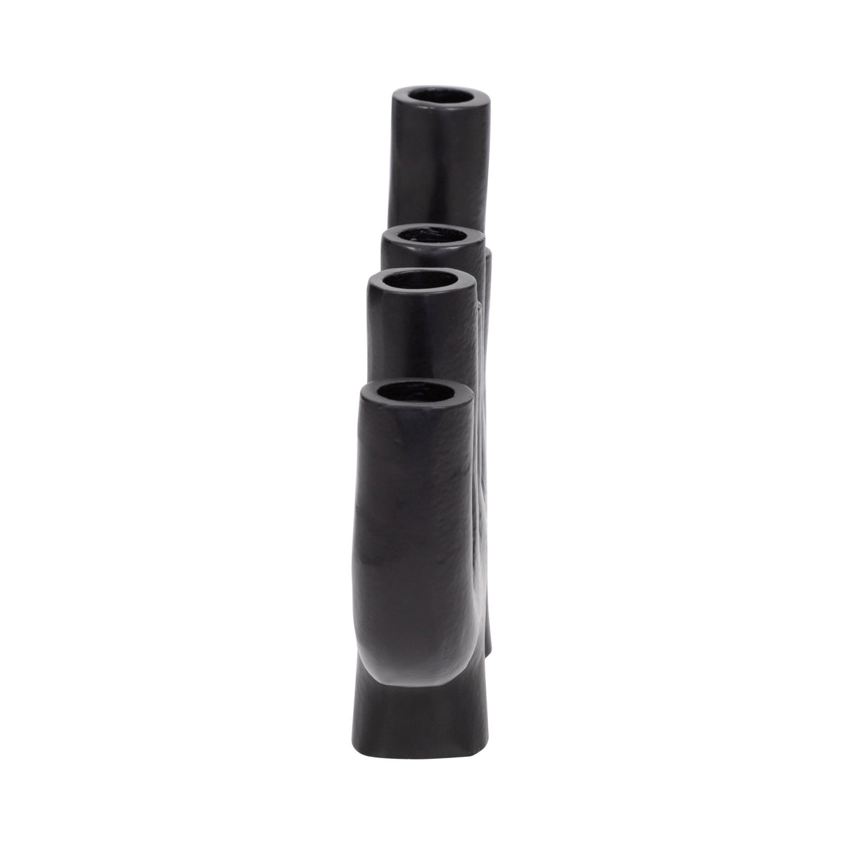 METAL, 13" 6 TAPER CANDELABRA, BLACK Candle Holders| Sagebrook Home