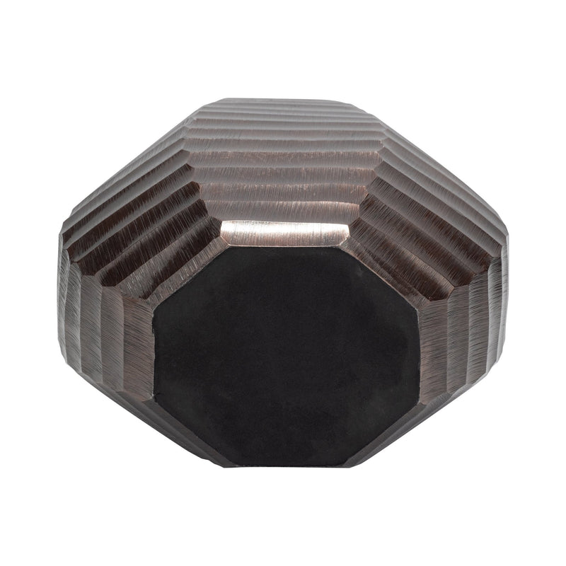 Metal, 14" Friston Large Bronze Vase - Al Rugaib Furniture