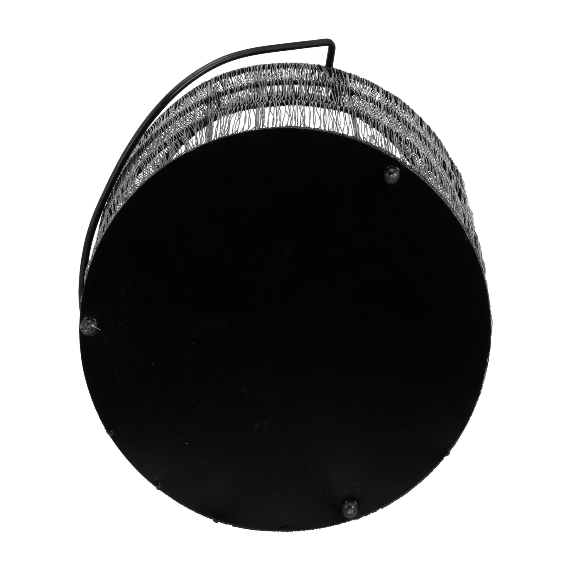 METAL 15" WIRE LANTERN, BLACK Candle Holders| Sagebrook Home
