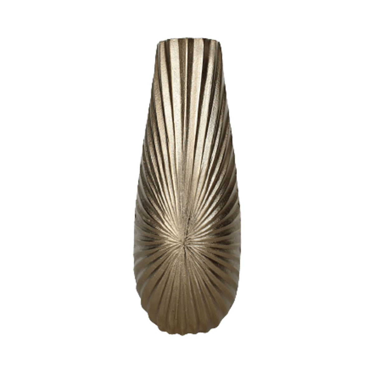 METAL, 16" BURST VASE, CHAMPAGNE Vases and Jars| Sagebrook Home
