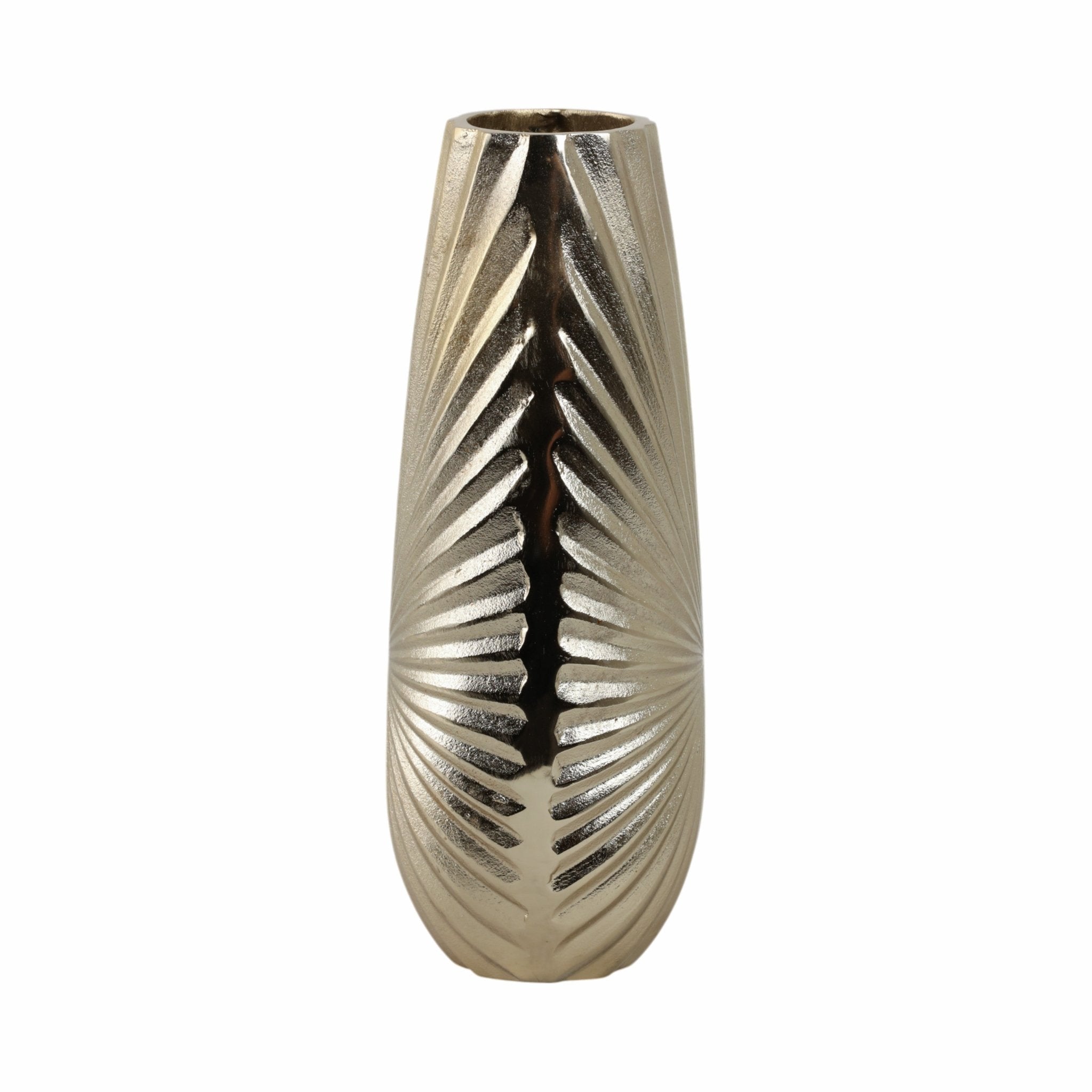 METAL, 16" BURST VASE, CHAMPAGNE Vases and Jars| Sagebrook Home
