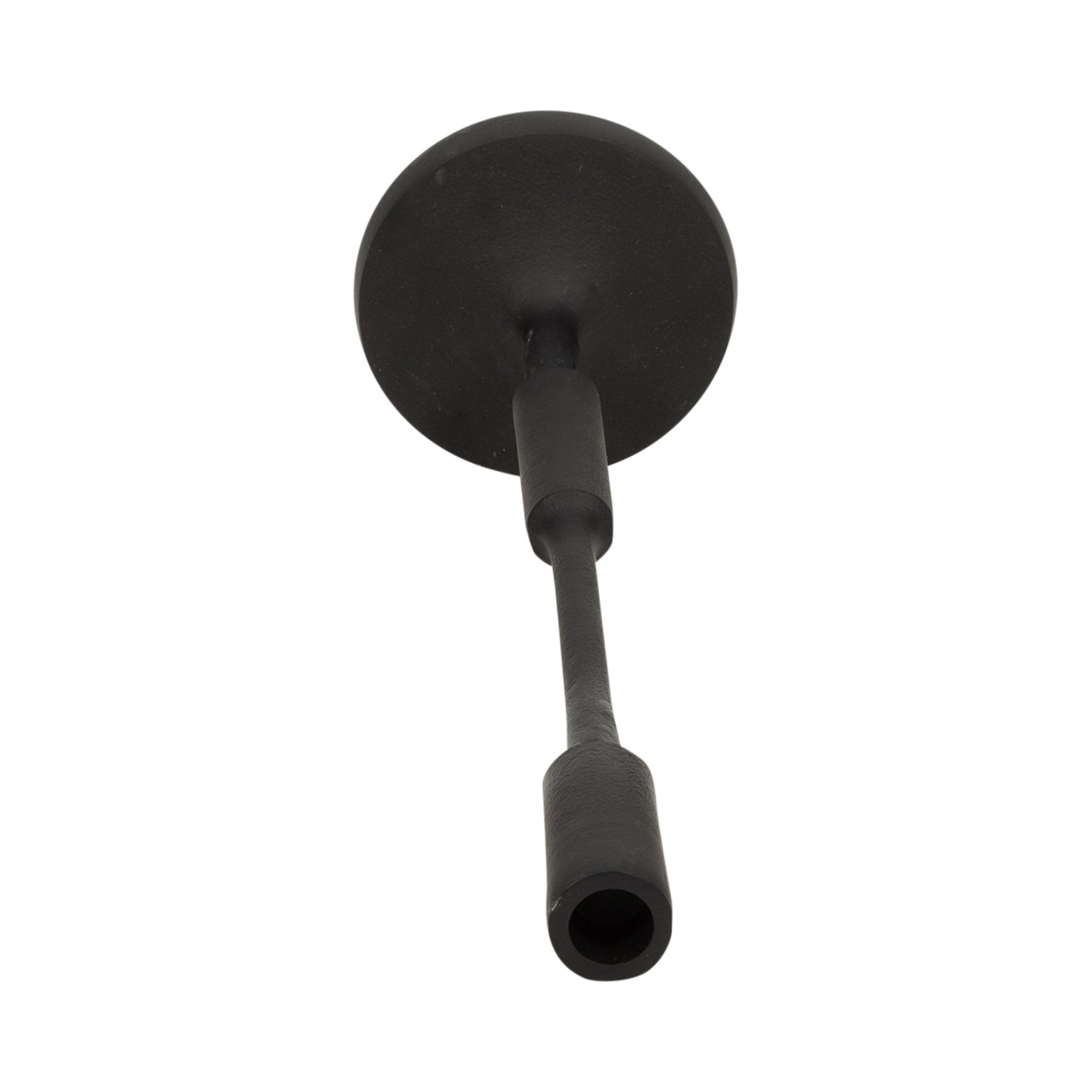 METAL, 16"H TAPER CANDLE HOLDER, BLACK Candle Holders| Sagebrook Home