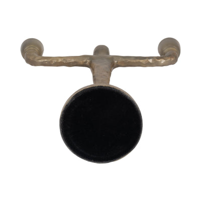 METAL, 2 TAPER CANDELABRA, GOLD - Al Rugaib Furniture