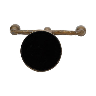 METAL, 2 TAPER CANDELABRA, GOLD - Al Rugaib Furniture